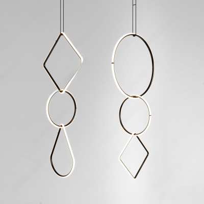 现代吊灯3D模型下载